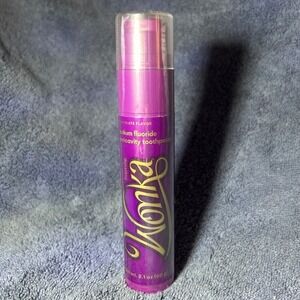 Wonka Chocolate Flavor Anticavity Toothpaste Hismile